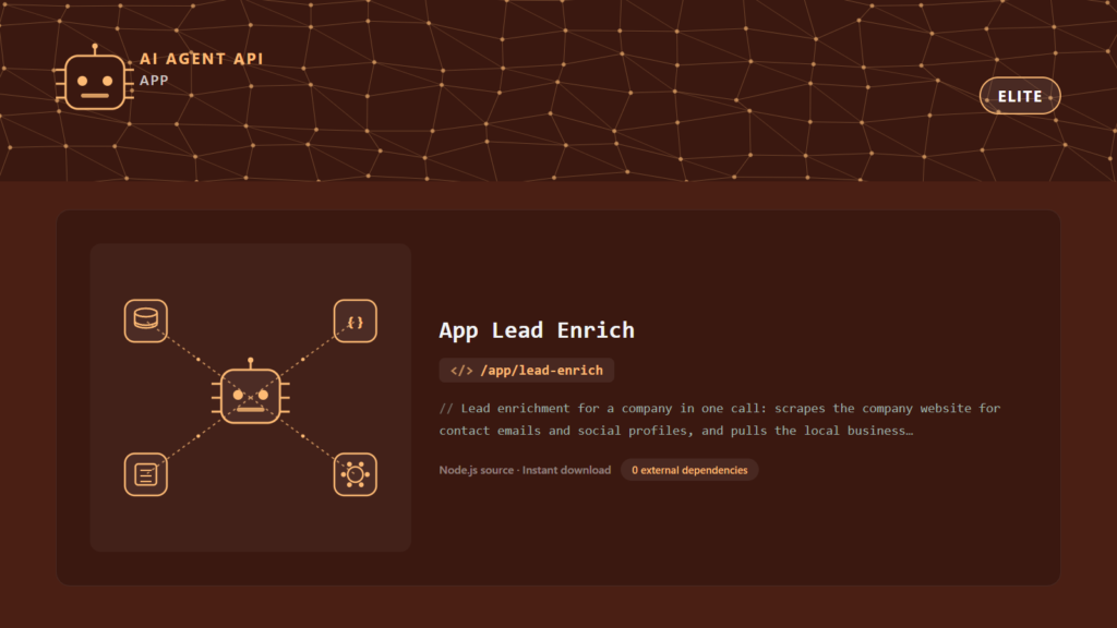 App Lead Enrich