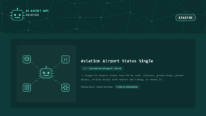 Aviation Airport Status Single