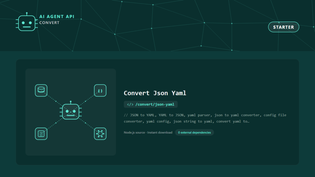 Convert Json Yaml
