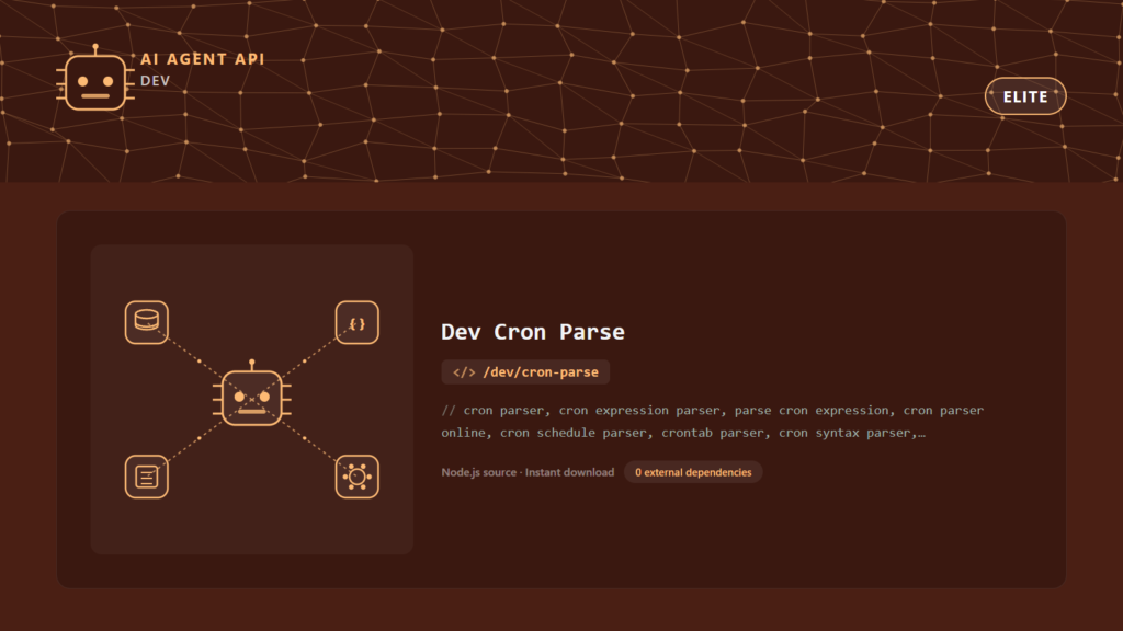 Dev Cron Parse