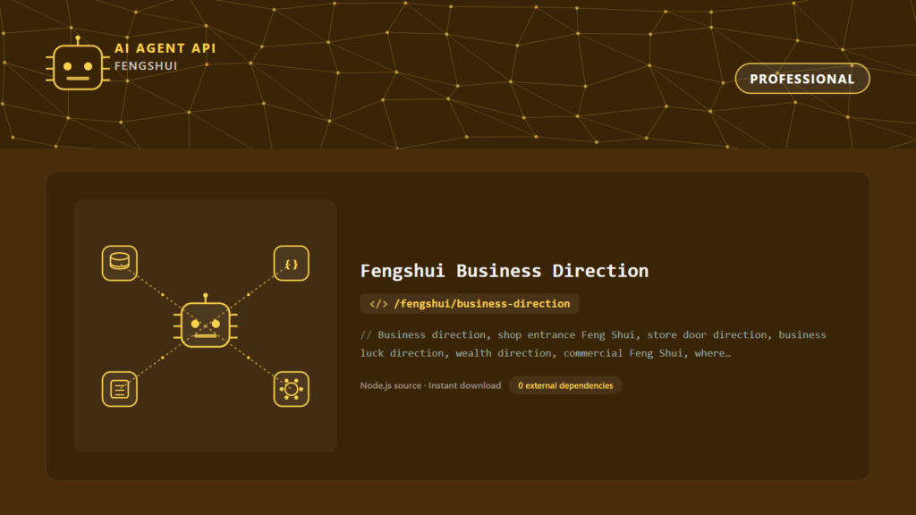 Fengshui Business Direction