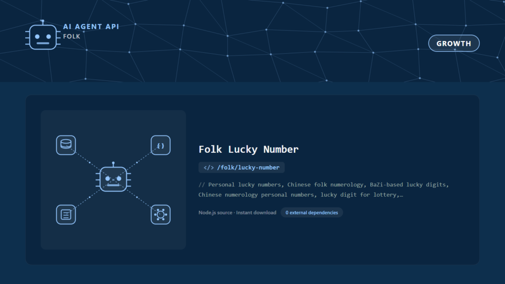 Folk Lucky Number