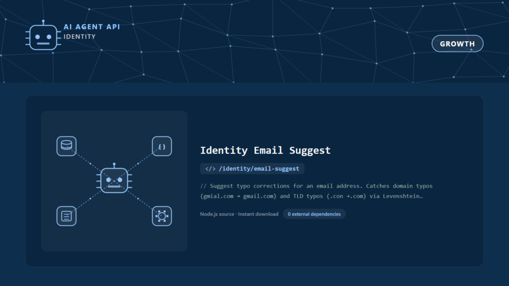 Identity Email Suggest
