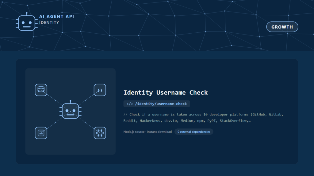 Identity Username Check