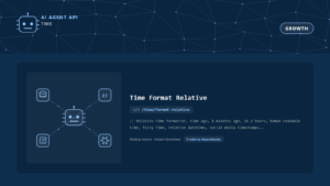 Time Format Relative